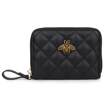 

New Arrivals Anti RFID Blocking Reader Lock Card Holder High Quality Cowhide Leather Card Wallet Multi-function Card Case Sales