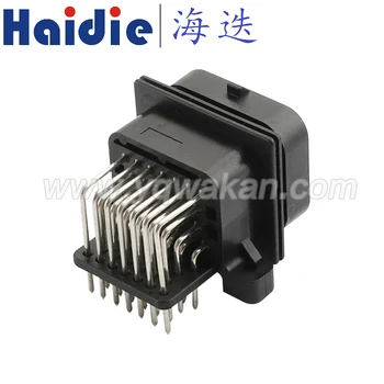 

Free shipping 1set 26pin male pcb 26way 90 degrees auto computer ECU connector 9-6437287-8