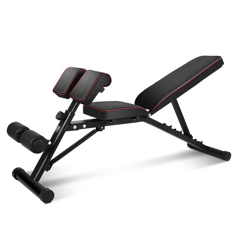 

MK4020661 Dumbbell Stool Bench Multifunctional Sit-Up Board Indoor Fitness Roman Chair Stainless Steel Pipe Abdominal Boards