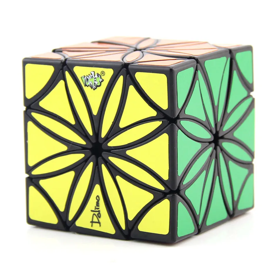 LanLan Magic Flower Strange-shaped Magic Cube Speed Puzzle Petal Cubes Birthday Gift Educational Toys For Kids Children Grownups 4