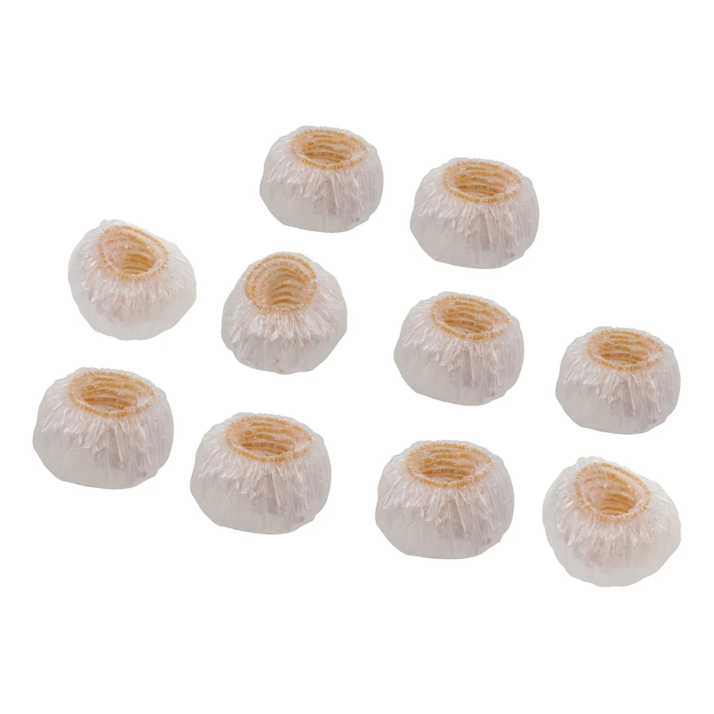 100pcs Waterproof Disposable Ear Protectors Covers Bath Earmuffs Protector Caps for Children Baby Shower Hair Coloring Styling