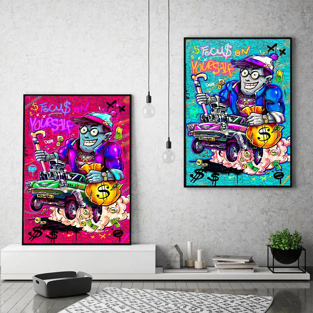 

Поп-арт, холст, живопись, граффити, искусство зарабатывать деньги, холст, живопись, плакаты и принты, настенная живопись для декора гостиной