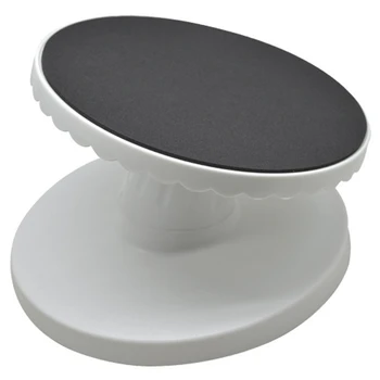 

DIY baking (11 Inch black) Tiltable Plastic Cake Decoration Table Cake Decoration Turntable, Cake Rotating Rack