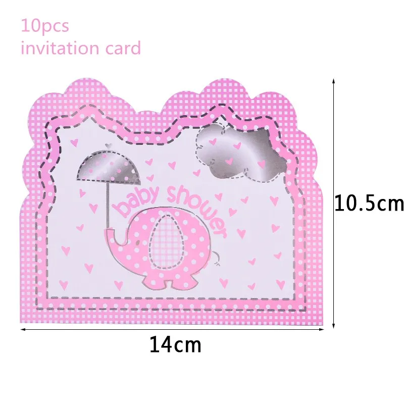 Baby Shower вечерние Декор Фольга воздушный шар в виде симпатичного слона, одноразовая посуда Бумага пластины чашки для мальчиков/девочек День рождения украшения - Цвет: G09
