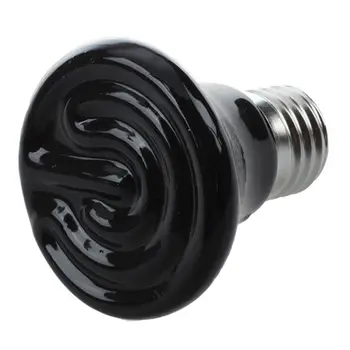 

Mini Black Ceramic Heat Infrared Lamp Bulb (110V/100W)