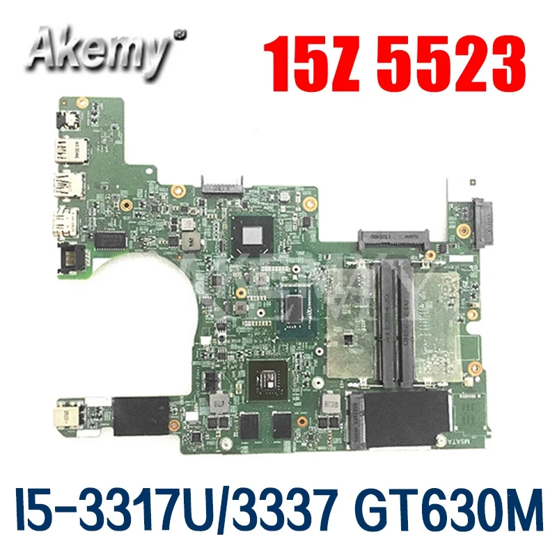 Материнская плата для For DELL INSPIRON 15Z 5523 материнская ноутбука I5 3317U/3337 процессор