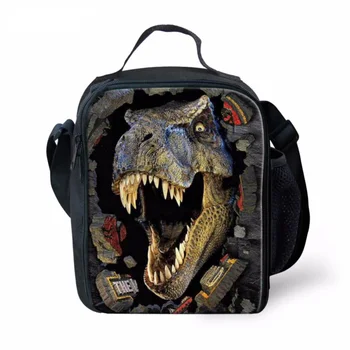 

Fashion Lunch bag Insulated Dinosaur Food Bag Thermal Lancheira Meal Bag for kids Keep Warm Family Picnic Box