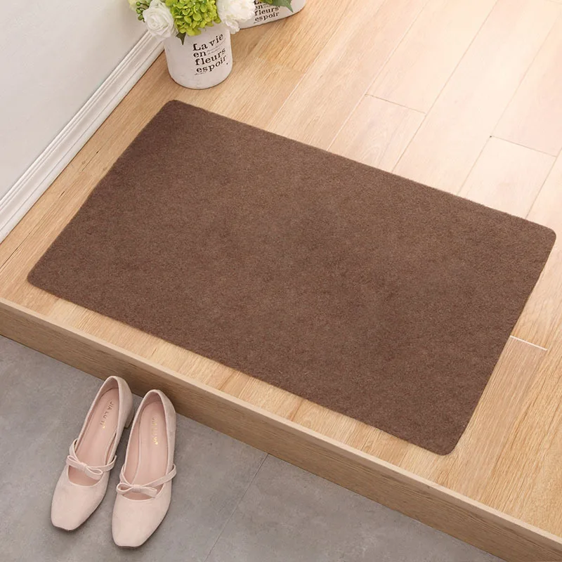 Large Thin Doormat Indoor Outdoor Door Mat Grey Khaki Red Anti Slip Floor  Mat for Bedroom Hallway Bathroom Rugs Kitchen Carpet