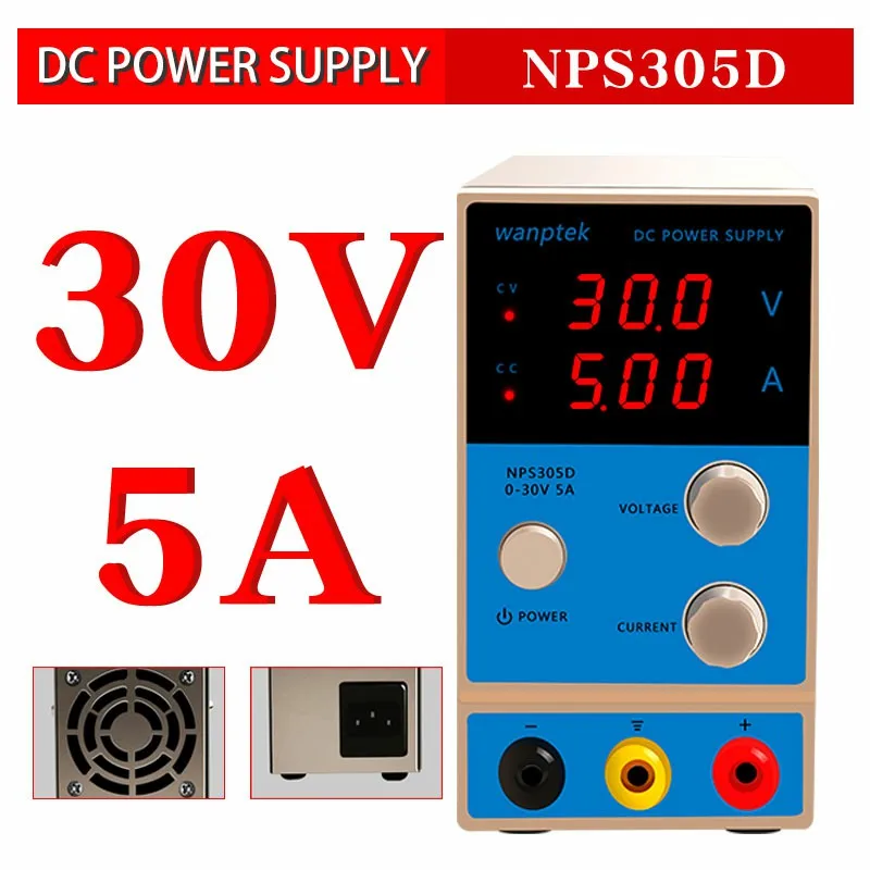 

Lab Precision Power Supply Adjustable 30V 5A Source Switching Power Supplies Laboratory Meanwell For Phone PC