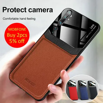 

Luxury Phone Case for XIAOMI Mi A3 CC9 CC9E Business Leather Skin Back Cover Mi 9 Lite Mi9 SE Cases Mi 10 Note 10 Pro Mi8 Lite