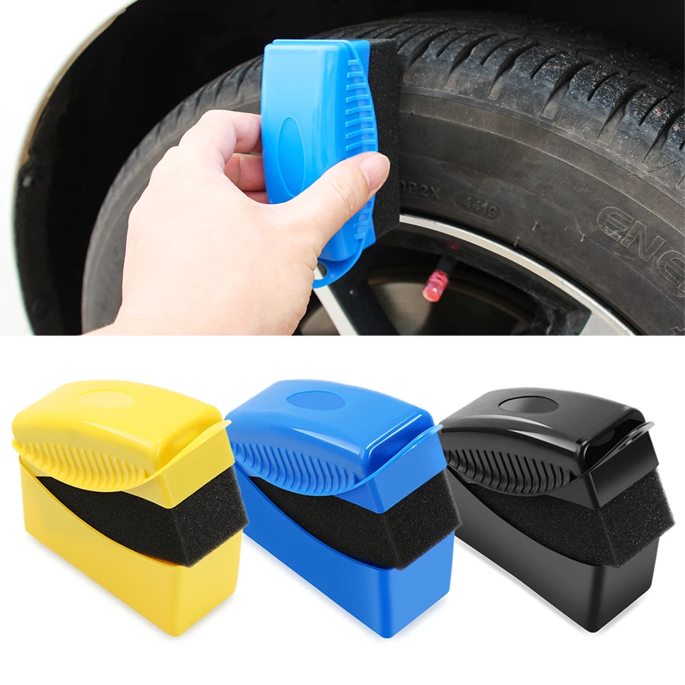 Car Wheel Polishing Waxing Sponge Brush for Wuling Cortez Almaz Confero E100 Bolero Salsa Tango Cupra-only Cupra R Ateca | Автомобили и