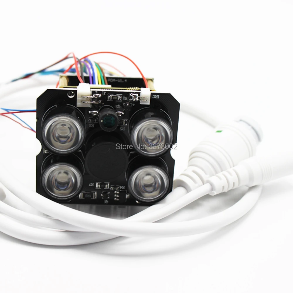 

HD POE IP Camera Module Xmeye app with 4ARRAY IR LEDs 2.8mm lens wide angle