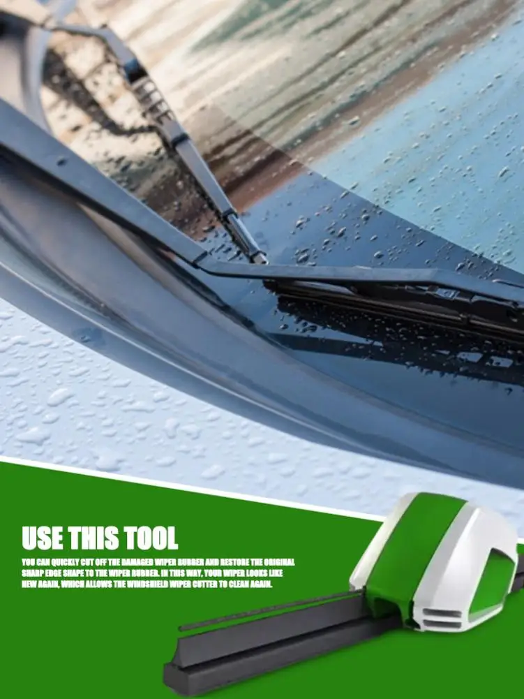 Car Windscreen Wipers Repair Tool Windscreen Wiper Blade Cutter Windshield Rubber Regroove Tool