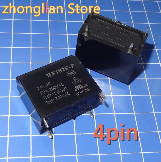 Реле 1 шт./лот 4 pin обычно открываются 20A250VAC | Обустройство дома