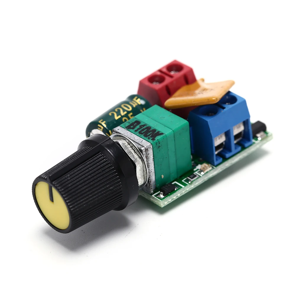 DC Motor PWM Speed Controller 3V 6V 12V 24V 35VDC 90W 5a DC Motor Speed Control Switch LED Dimmer Mini