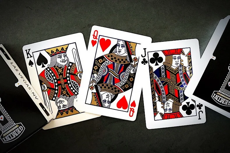 Gemini казино черные игральные карты Collectable Deck Poker Размер USPCC Custom limited edition волшебные карты волшебные фокусы магический реквизит