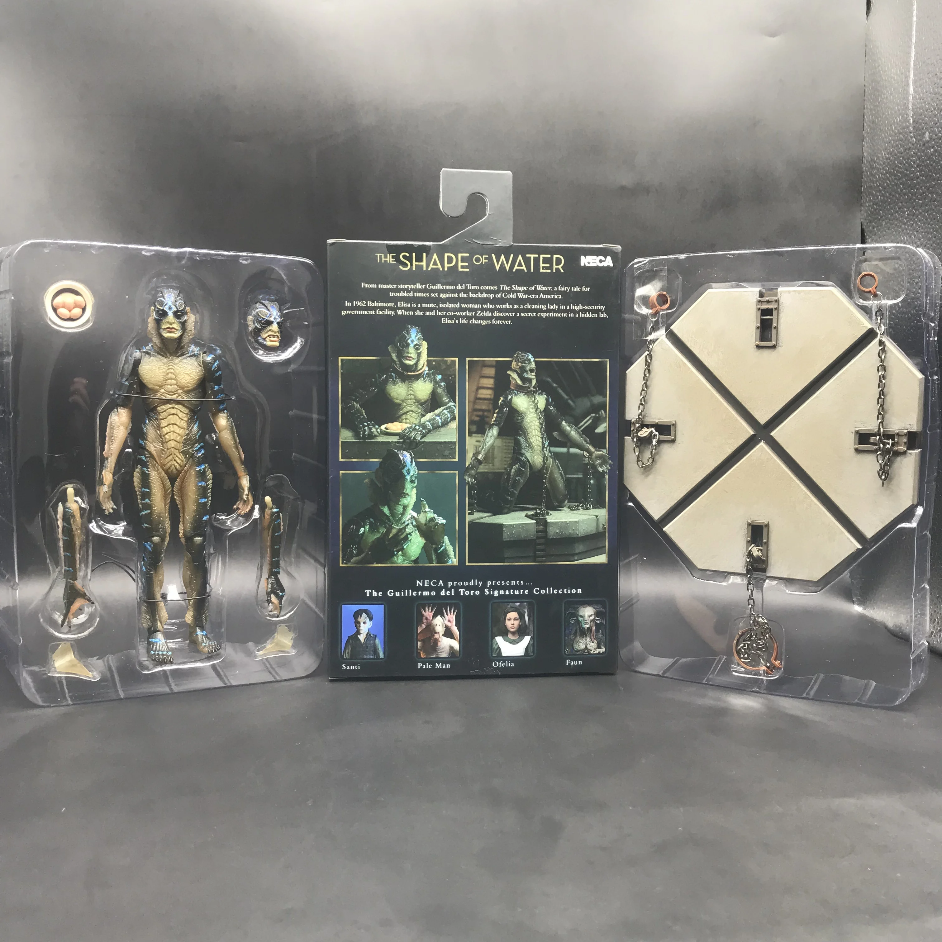 Новинка NECA форма воды амфибия человек фигурка коллекция модель подарок на день рождения кукла 18 см