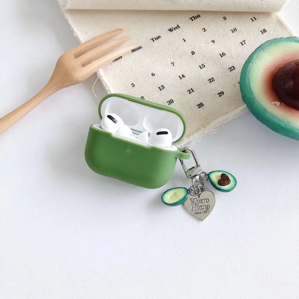 Чехол funda для AirPods Pro чехол Роскошный мультяшный брелок силиконовый чехол милый для airpod Pro Чехол для зарядки Bluetooth чехол для наушников