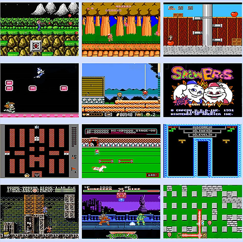 Retro Game Console Mini Handheld Game Player Built-in 400 classic games support double player game