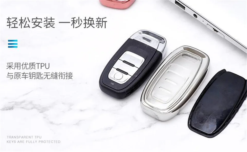 Cover per chiave/telecomando per Audi A1 A3 A4 A5 A6 A7 A8 Quattro Q3 Q5 Q7 2009 2010 2014 2012 2013 2015 2011 accessori 13 Cover per chiave/telecomando per Audi A1 A3 A4 A5 A6 A7 A8 Quattro Q3 Q5 Q7 2009 2010 2014 2012 2013 2015 2011 accessori - H9e7a081f1c5b46799620908001d8331f9