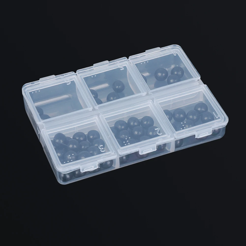 

New Case 1PC Transparent 6-day Braille Pill Boxes Plastic Storage Tablet Container Medicine Holder Home Organization