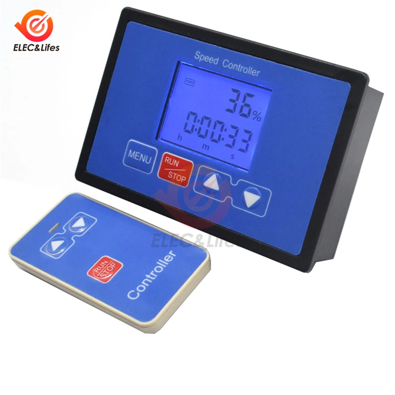 Tempo Display LCD Inteligente Digital 0 ~ 100% Tacômetro Ajustável