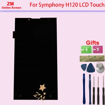 

RYKKZ For Symphony H120 LCD Display WIth Touch Screen Digitizer Assembly Replacmenet With Tools