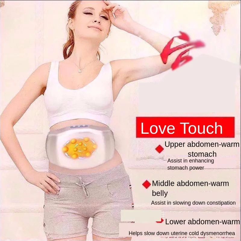 

Heating Foldable Forward Reverse Kneading Abdominal Massager Timing Charging Protect Stomach Warm Health Device Instrument