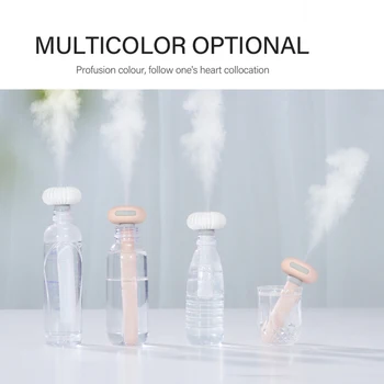 

ELOOLE USB Portable Air Humidifier Mini Travel Cooling Mist Aroma Diffuser For Home Office Facial Moisturizing Beauty Spray