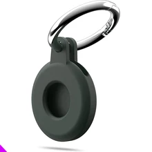 Защитный чехол для AirTag, чехол, силиконовый защитный бампер, чехол, совместимый с Apple AirTag, трекер, пряжка Защитный чехол для AirTag, чехол, силиконовый защитный бампер, чехол, совместимый с Apple AirTag, трекер, пряжка