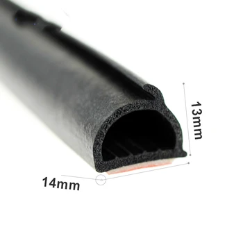 

Car Door Sealing Strips DZ Type Auto Rubber Seals Car Door Frame Bonnet Trunk Dormer Cover Trim Seals Rubber for car 2~8 Meters