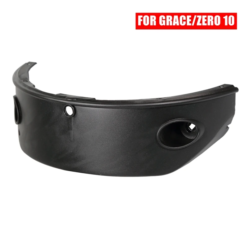 Передняя крышка колоды для Grace& Zero 8 9 10 T8 T9 T10 электрический скутер защитная пластиковая доска крыло Macury оригинальные запасные части официальные аксессуары - Цвет: For Grace Zero 10