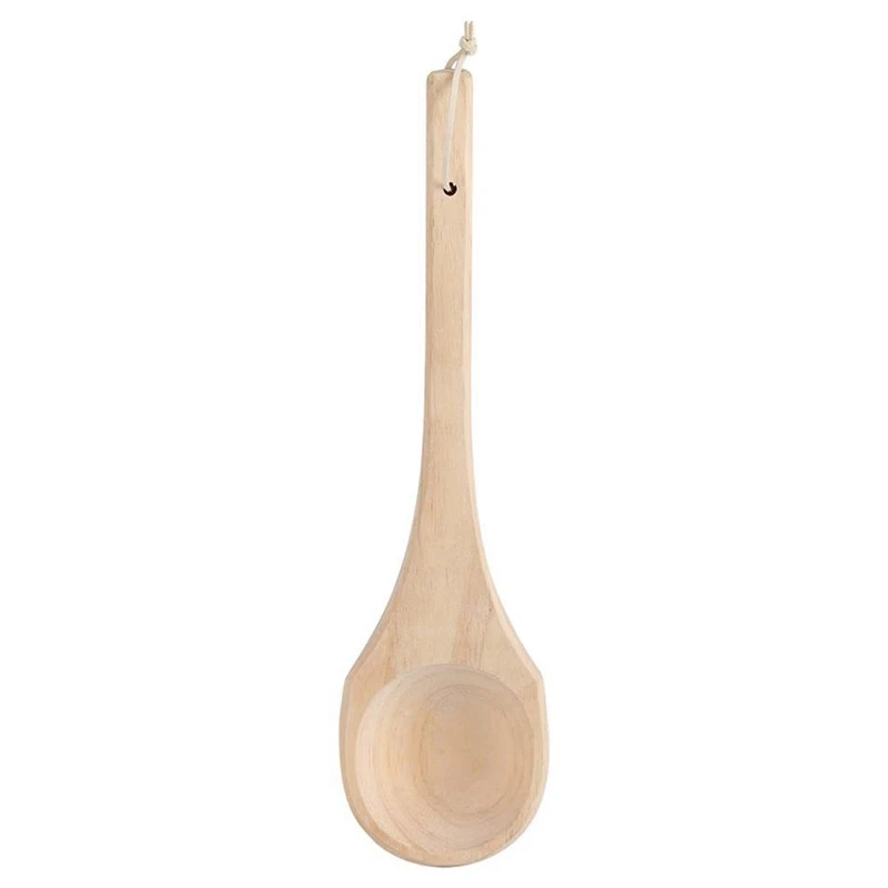 Bathroom Natural Wooden Bucket+ Ladle Set For Sauna Spa Bathroom Accessories