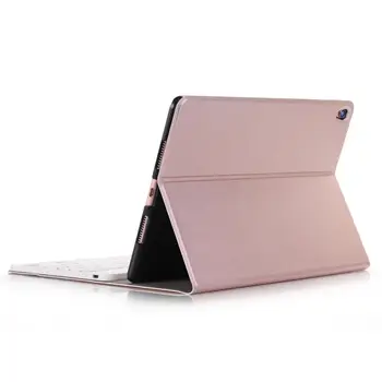 

Split leather cover ultra thin keyboard bluetooth wireless keyboard for iPad 10.2 Bluethooh Smart Keyboard Folio Stand