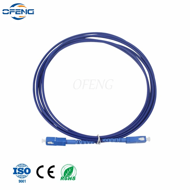 10PCS SCUPC/SCUPC Armored fiber Patch Cord SM Single Mode SC UPC FTTH Fiber Optic Jumper Cable free shipping | Мобильные телефоны и