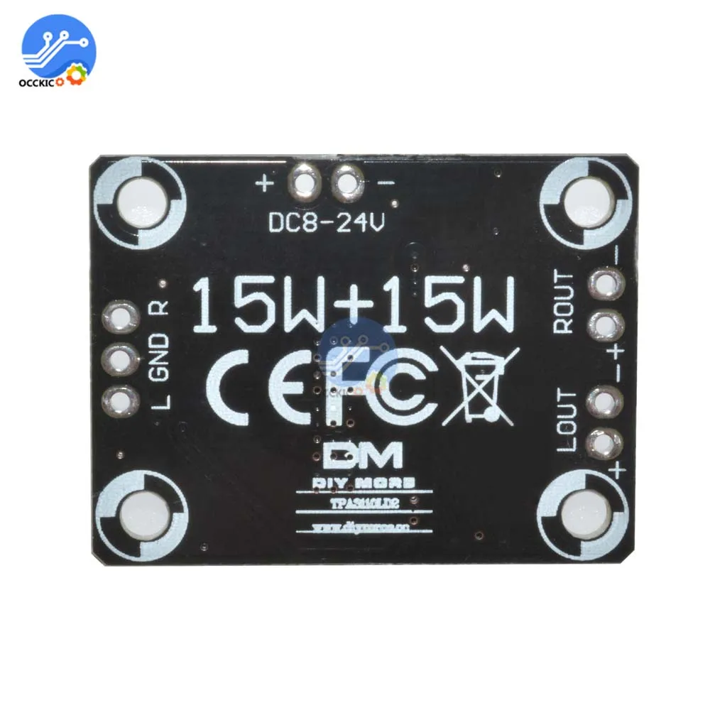 TPA3110 2X15W цифровой аудио Stere усилитель плата модуль мини бинауральный контроллер