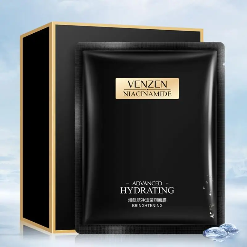 3 Nicotinamide Facial Mask Moisturizing Nourishing Hydrating Oil-control Whitening Face Mask Face Skin Care