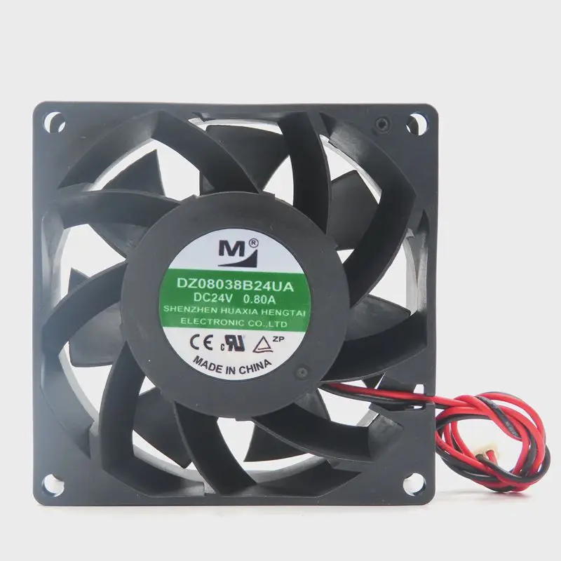 

DZ08038B24UA 24V 0.80A 8CM 8038 Inverter Gale Volume Cooling Fan