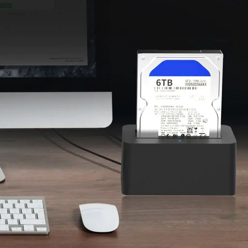 USB 3,0 для внешнего жесткого диска SATA док-станция для 2,5/3,5 SATA Поддержка 8 ТБ