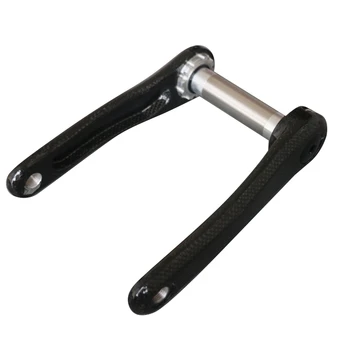 

Carbon Fiber Crank Cycling Bicycle Crank MTB Road Bike Crankset Alloy Bottom Bracket Axis Length 170mm Mountain Bicycle Parts