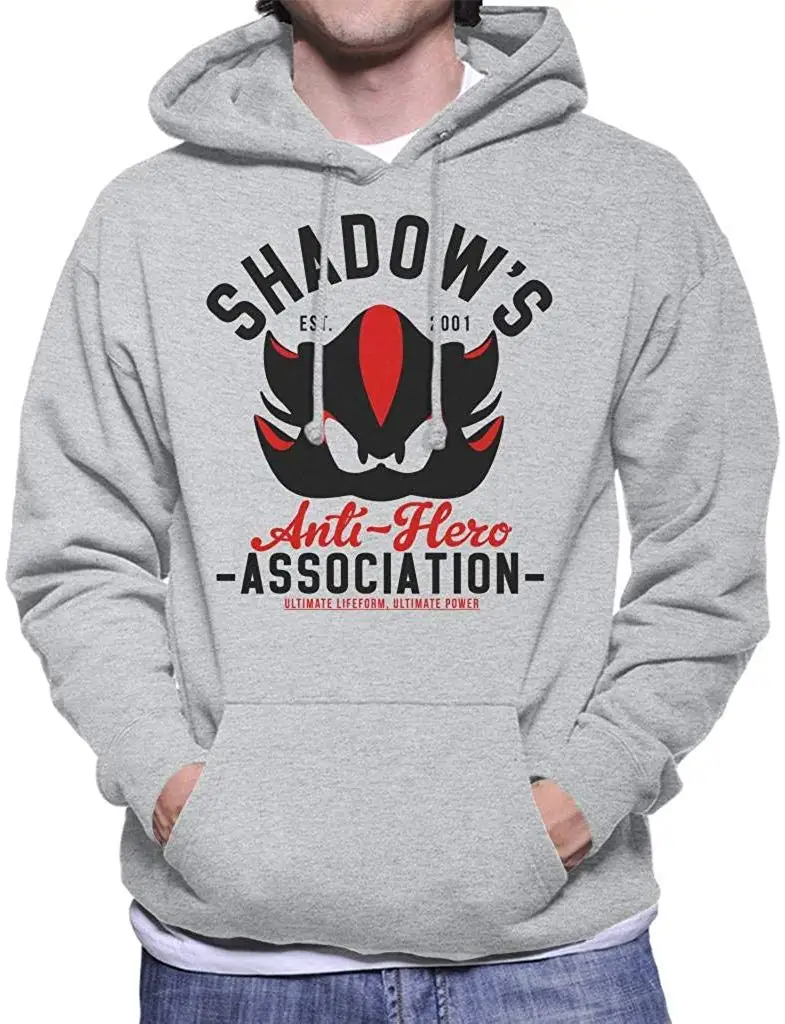 Shadows Anti Hero Association Sonic мужская толстовка с капюшоном Мужская Женская толстовка с капюшоном