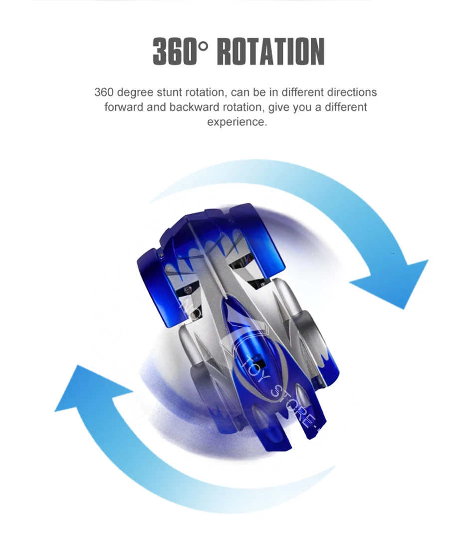 Мини RC автомобиль весы Пара 360 ротат двойной Электрический Автомобиль Дистанционное управление игрушки управление led по радио авто машина пилот антигравитационная стена