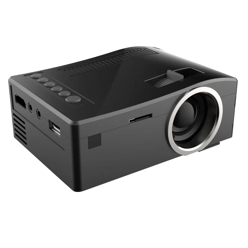 

UC18 150 Lumens 320X180 High-definition with Numbers LED Projector with Remote Control