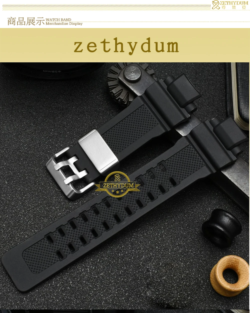 Силиконовый резиновый ремешок для часов 16 мм для casio watch с ремешком, водонепроницаемые часы, браслет спортивные GW-A1100 G-1400 GW-4000 GA-1000 ремни для наручных часов
