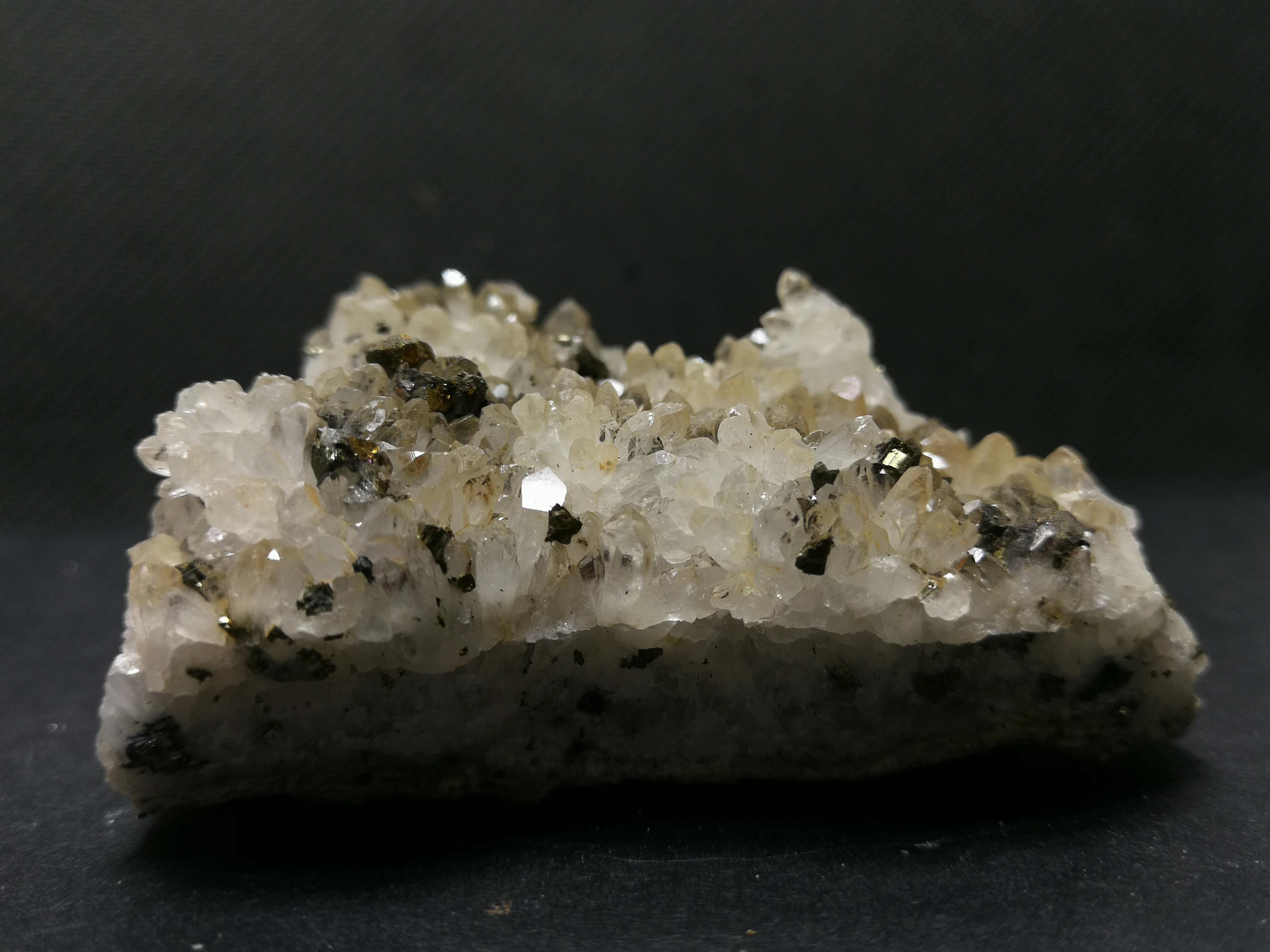 Минеральный Образец кварца gPyrite 175 5 натуральный кластер белого кристалла | Дом и