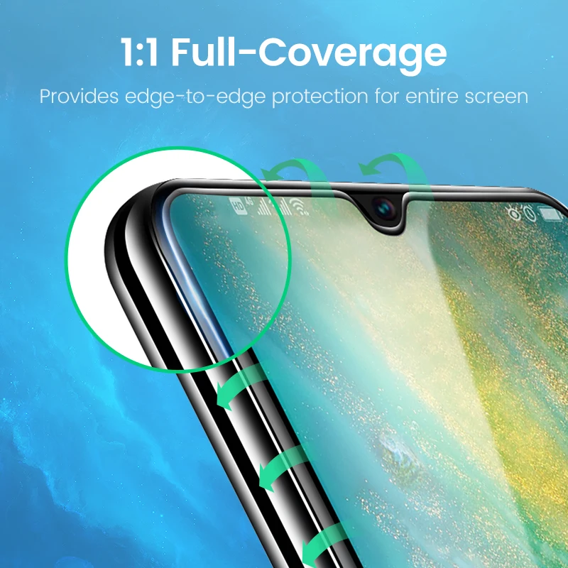 Ugreen защитное стекло 3D полное покрытие Защитная пленка для экрана Huawei P30 P20 Pro Mate 30 20
