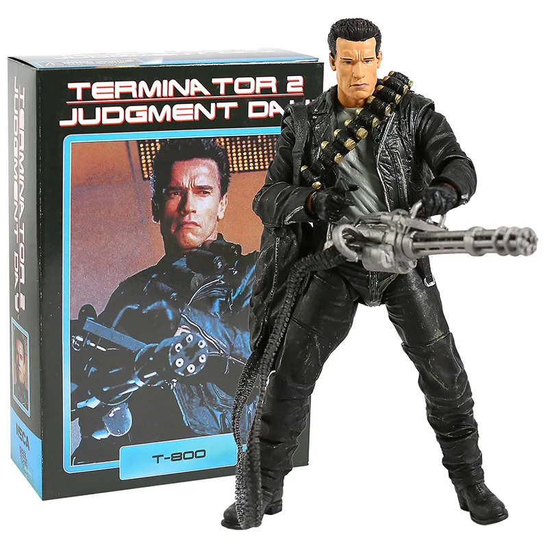thumbnail image 1 of Figura de acción de PVC de NECA Terminator T-800 T-1000 Endoesqueleto, modelo coleccionable de juguete, 1 of 5