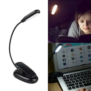 

Mini Convenient Portable Travel Book Reading Light Lamp Mini LED Clip Booklight Mini LED Clip Booklight Mini Reading Lamp Light