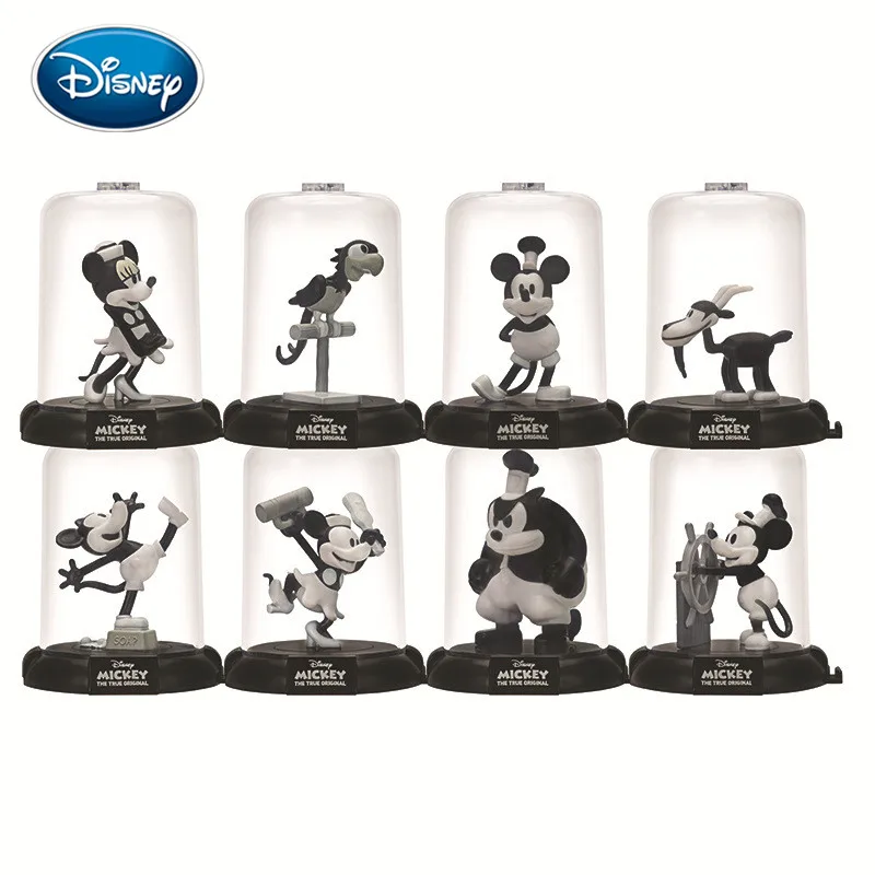 Disney 1pcs Blind Box Toy Mickey Minnie Classic Character Mouse Decoration Movie Anime Hand Office Aberdeen Surprise | Игрушки и хобби