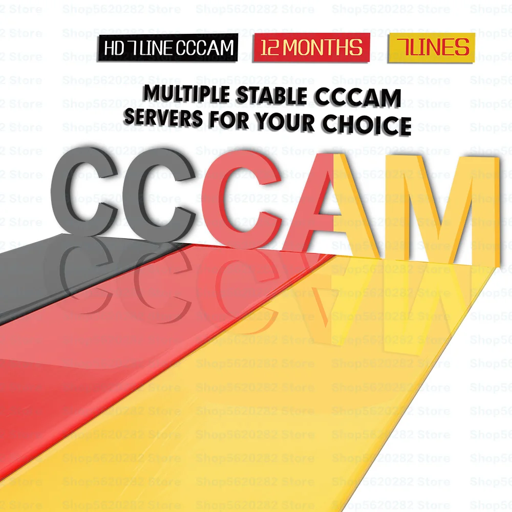 

2020 new server Europe series German sky channel 1 year 7-line cccam stable server HD +, German sky, ORF, ATV, free 2-day test